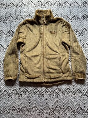 The North Face Women's Osito Full-Zip Fleece Jacket Size Medium Mustard Yellow